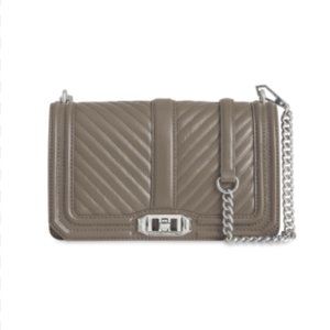 Rebecca Minkoff Mini Chevron Quilted Crossbody Bag
